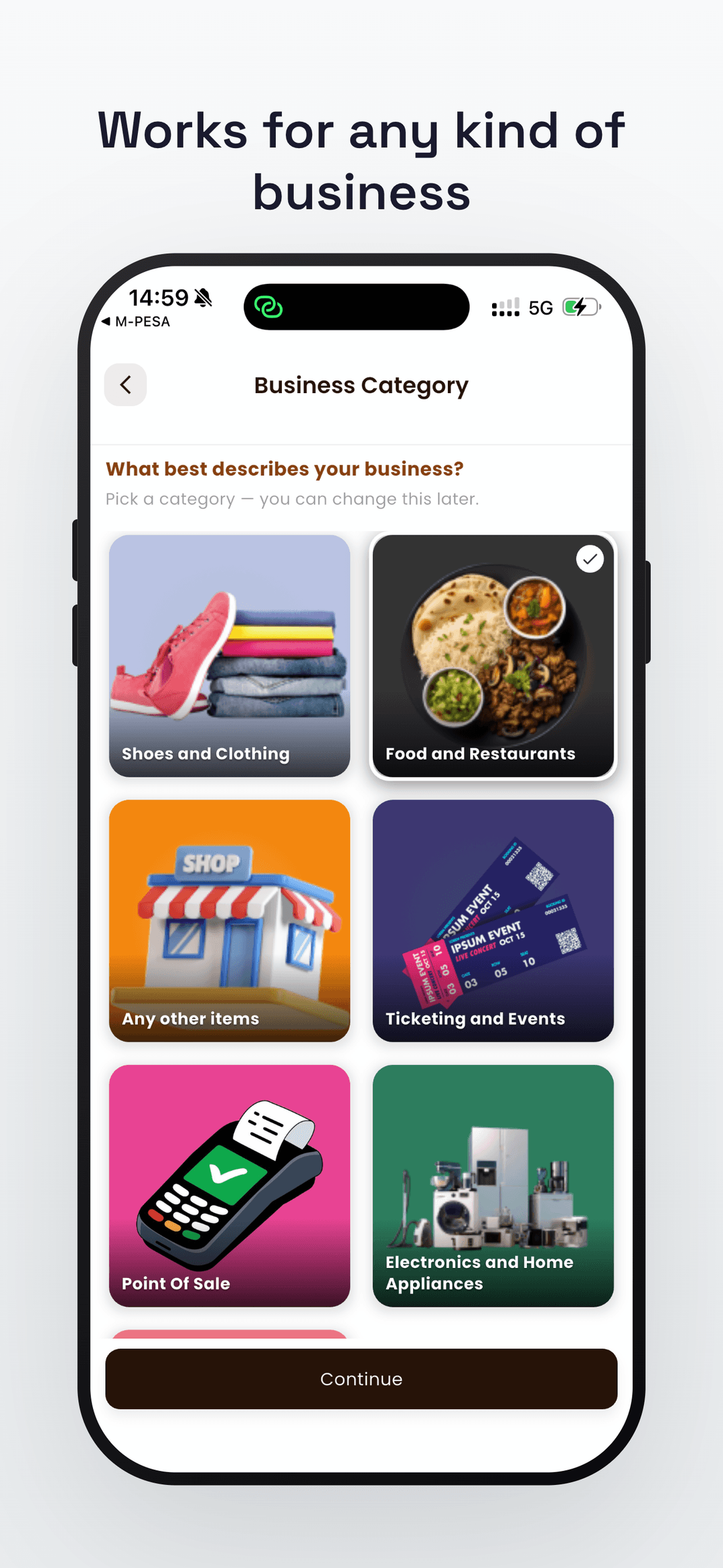 Soko mobile interface